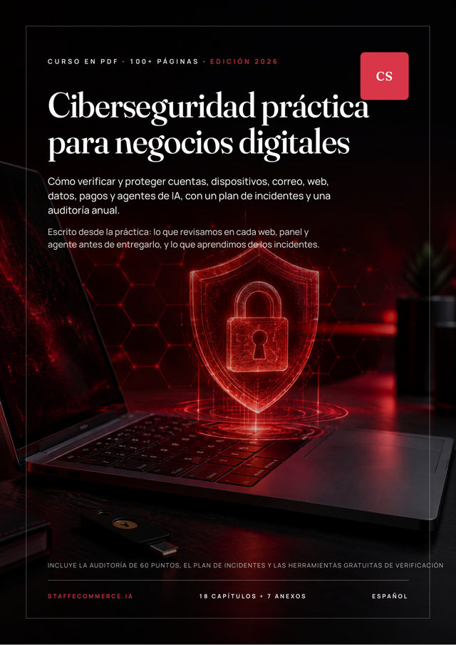 Tapa del curso Ciberseguridad práctica para negocios digitales