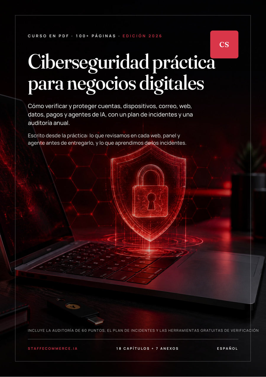 Tapa del curso Ciberseguridad práctica para negocios digitales