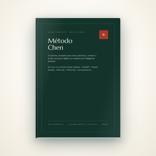 Método Chen — curso completo en PDF interactivo, 17 capítulos