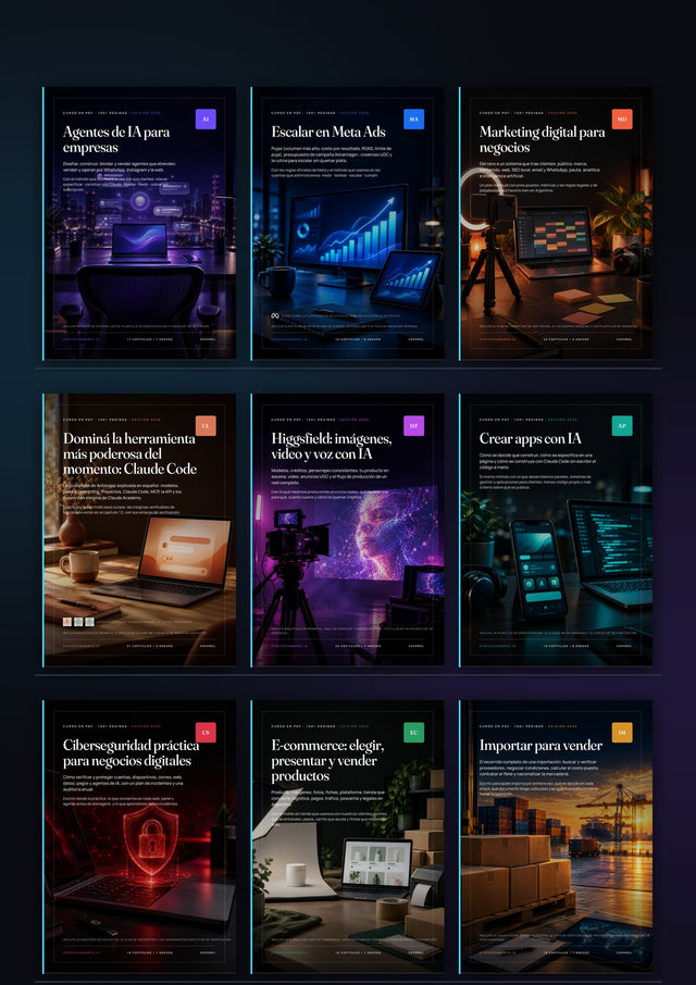 Tapa del curso Pack completo: los 10 cursos
